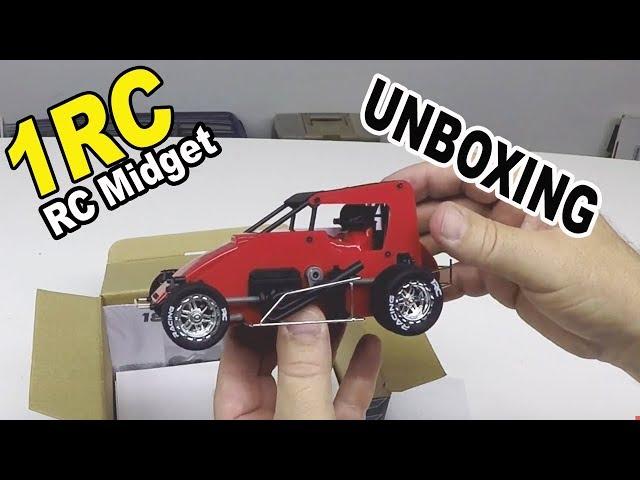 1RC Midget unboxing and first test - 1/18 scale RC racing