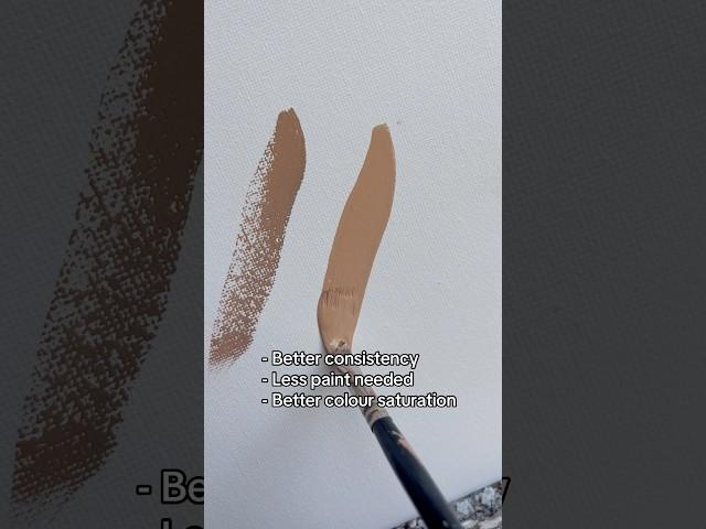 OIL PAINTING HACK!! ️ #arttips