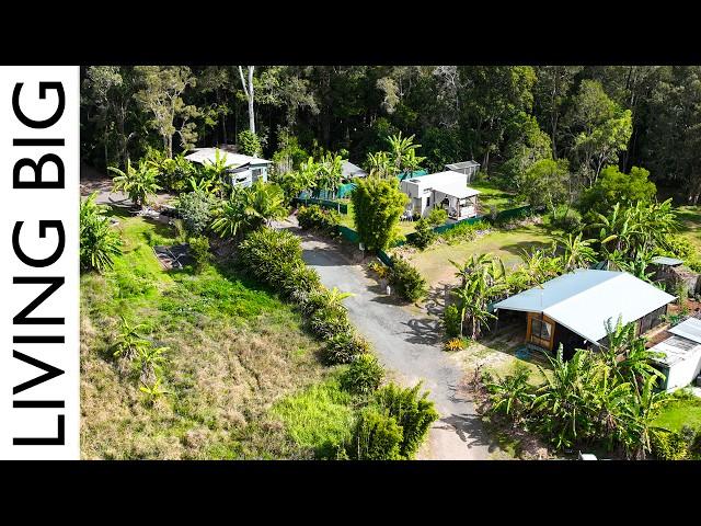 Tour An Amazing Permaculture Farm With Food Forest Gardens & Tiny House Community!