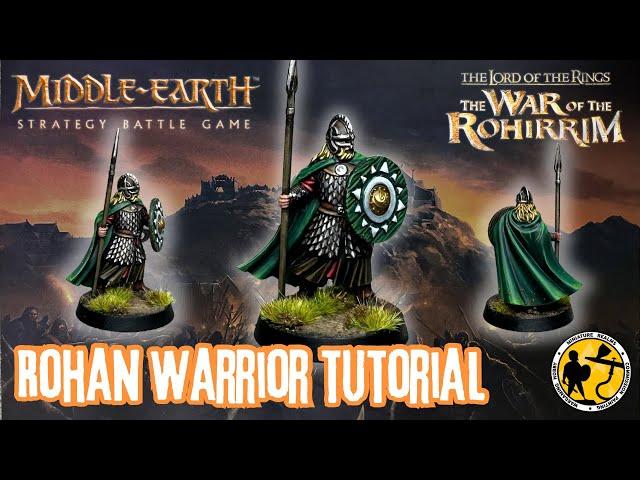 MESBG | Lord of the Rings | The War of the Rohirrim | Rohan Warrior Tutorial