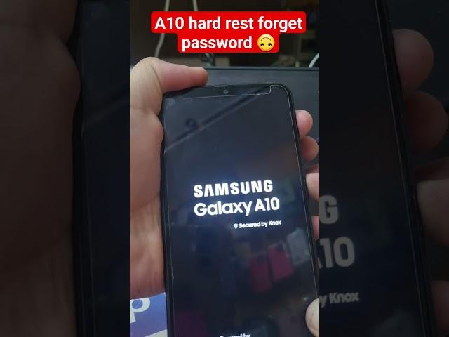 A10 hard rest forget password #A10 #samsung sams