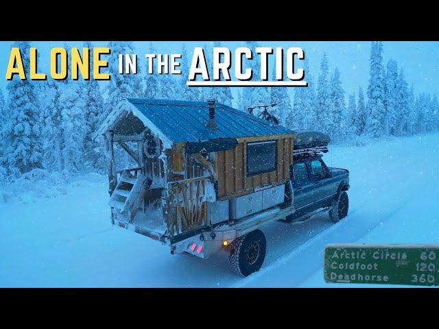 Driving an Old Ford Truck to the Arctic Ocean in -60F/-51C | 5 Days/2,000 miles Winter Camping Alone