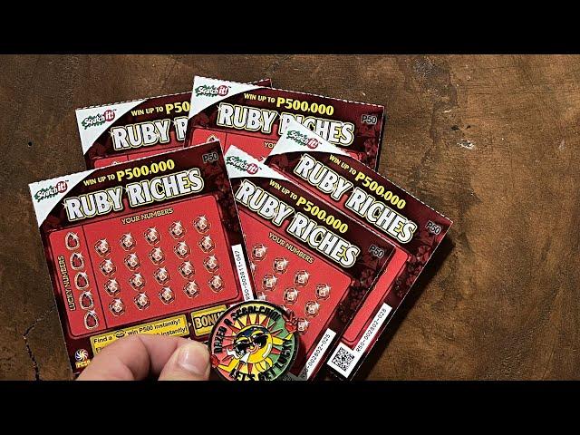  Scratch Ticket Luck:  Ruby Riches  with Dazed n Scratchin 🪙  Coin‼️@dazednscratchin