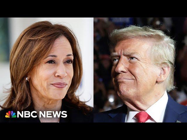 Harris and Trump make final battleground blitz with one day to go | Election day countdown