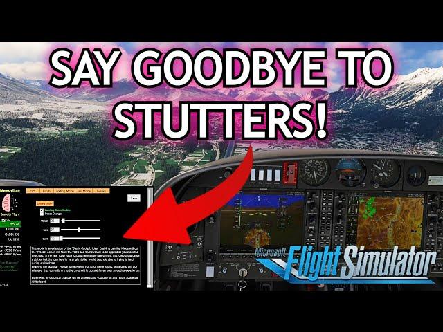 THIS FREE ADDON is a VR GAME CHANGER! GOODBYE STUTTERS with Smooth Flight for MSFS - ALL VR HEADSETS