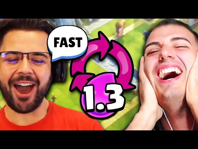 GRAX vs CICCIO con DECK SUPER FAST! - Clash Royale