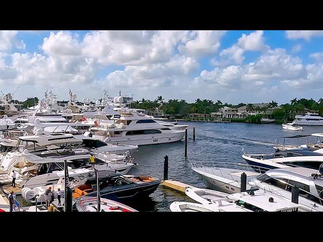 For Lauderdale International Boat Show