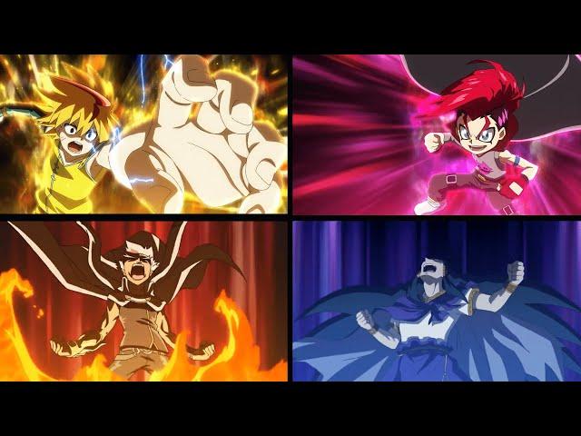 Rago vs Ryuga vs Free vs Bell (Soul Revival Z Season 2, Episode 14)