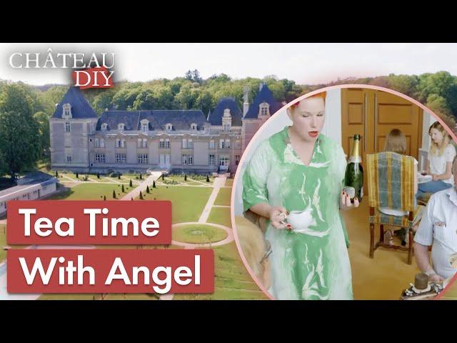 Angel Strawbridge Hosts Elegant Tea Service | Escape To The Chateau DIY