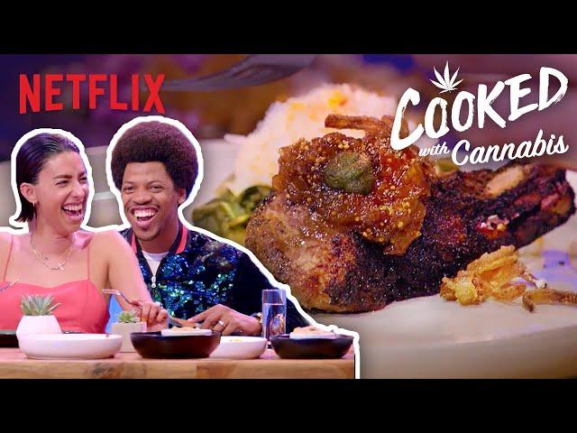 This Gourmet Food Gets You High | Best of Cooked with Cannabis | Netflix