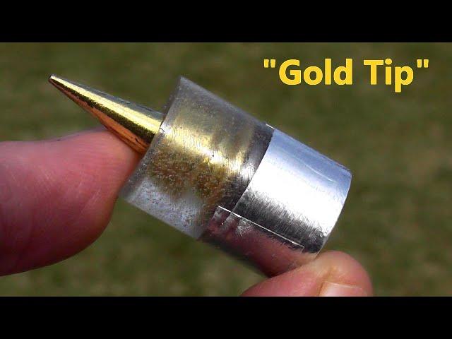 The .675 GOLD TIP Bullet  -  An impressive 12ga. Slug