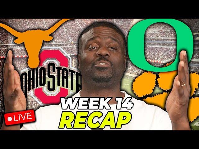 Ohio State + Miami Fail, Oregon #1, Flag Planting, Alabama Love, College Football Week 14