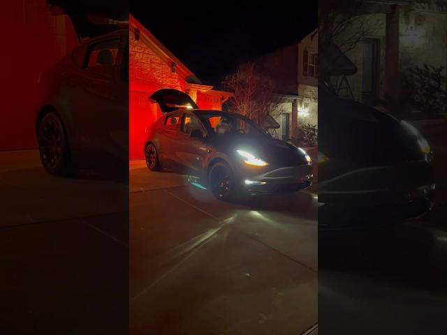 Tesla Light Show ️#nye #2025 #lightshow