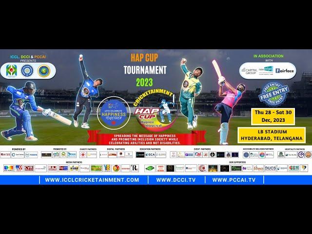 Join us at ICCL HAP CUP 2023 LIVE @ LB Shastri Stadium to celebrate talents and break barriers.