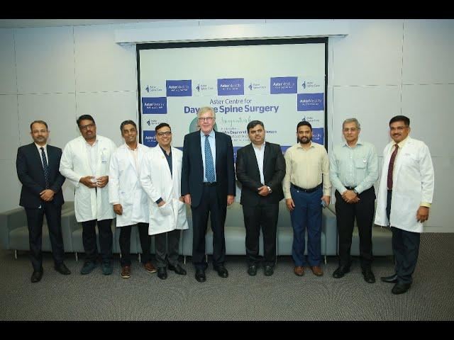 Aster Medcity Launches Day Care Spine Surgery Center