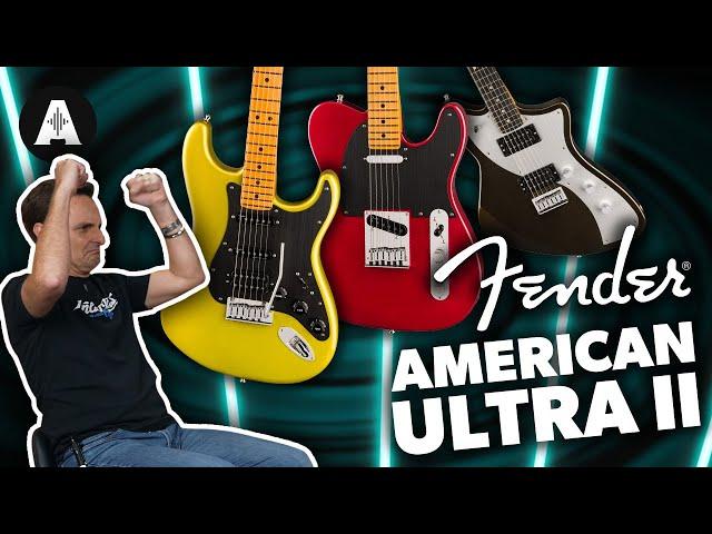 New Fender American Ultra II - Fender's Most Modern Guitars Evolved!