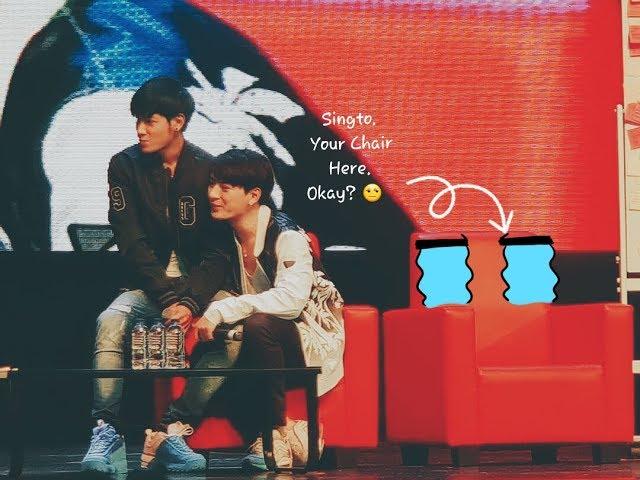 We Had Fans Became Air. Now We Have Chair Become Air. - Moment KristSingto Fanmeetimg SG