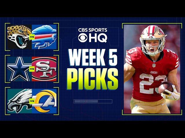 NFL Week 5 Betting Guide: EXPERT PICKS For Each Game I CBS Sports