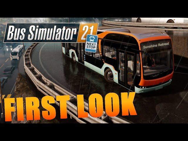 Bus Simulator 21 Next Stop - Gameplay