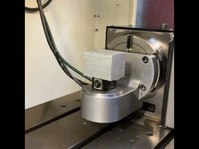 Moreside Model 250 with 5th Axis D115 custom 5 axis indexer