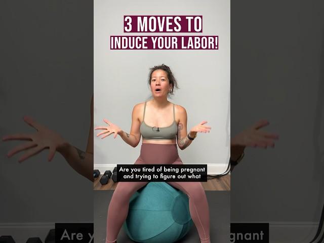 Top Moves to Induce Labor!! #birth