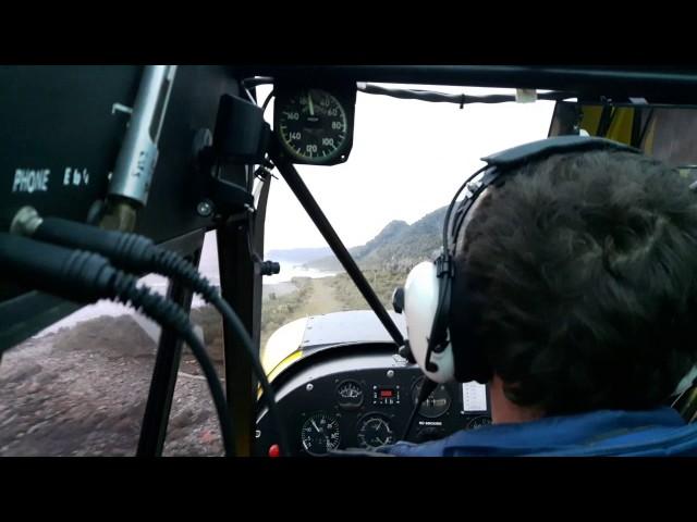 Flying to Gorge River, kiwi bush flying in a Piper Super Cub