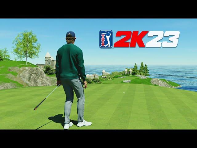 INCREDIBLE FANTASY COURSE MATCH PLAY IN PGA TOUR 2K23...