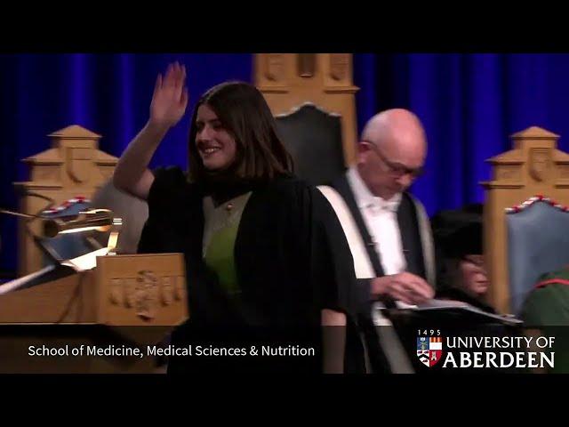 University of Aberdeen Summer Graduations 2023 - Friday 30th June, 11am