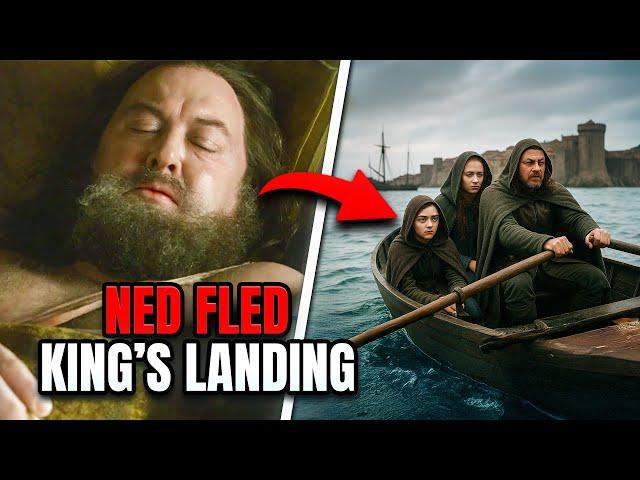 What If Ned Stark Fled King’s Landing After Robert’s Death