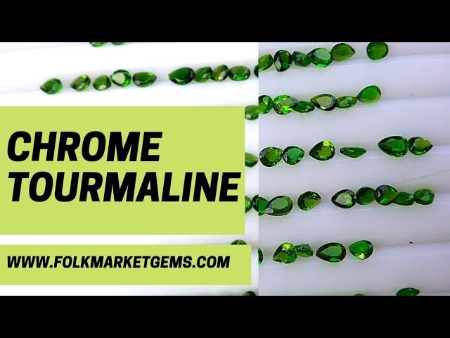 Rare Chrome Tourmaline Gemstones | Buy Gemstones Online | Buy Gems Online