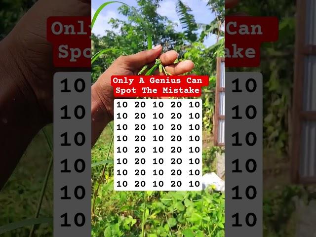 Only A Genius Can Spot The Mistake:Epi-688.Try Your Skills! #search #puzzle #shorts