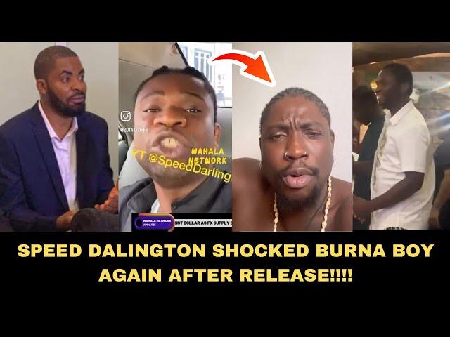 Very Dark Man Lawyer Blast Burna Boy As Speed Dalinton Drops Message For Burna After Realease!!!