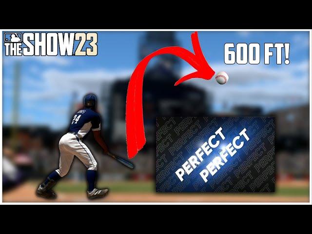 10+ Minutes of PERFECT PERFECT HOME RUNS IN MLB THE SHOW 23! 65+ BOMBS!!