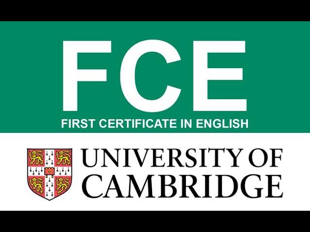 First Certificate in English (FCE) Books