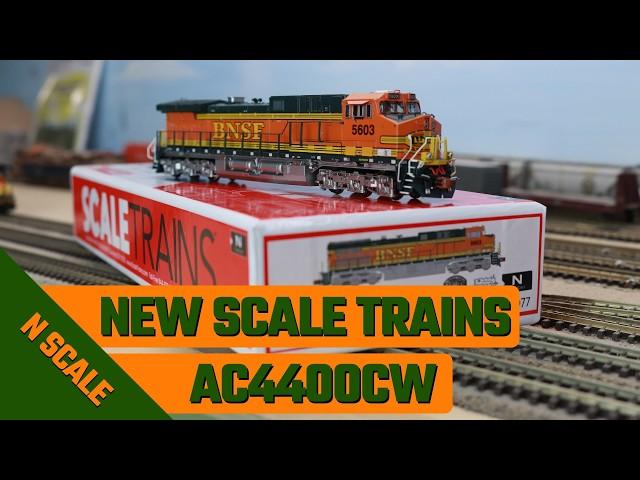 AWESOME N Scale AC4400CW from Scale Trains