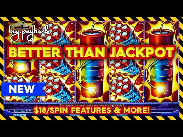 Grand Chance & $18/Spin Bonuses → BETTER THAN JACKPOT on Eureka Treasure Train Slots!