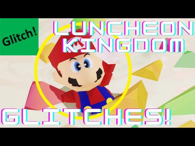 Super Mario Odyssey Luncheon Kingdom Glitches! (Still Working) | Glitchtastick