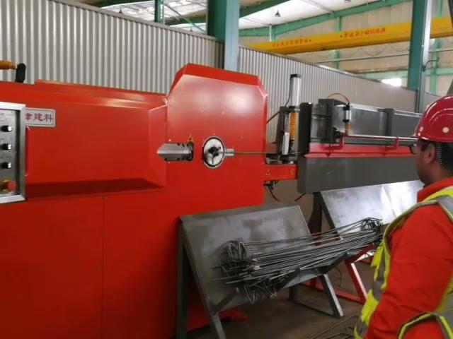 TJK machinery -stirrup bending machine with 6M bench