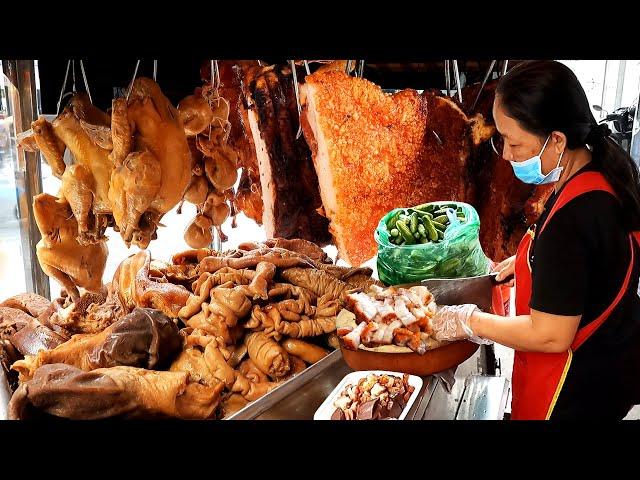 ok Best Stall of Dinner Meat: Crispy Pork Belly, Braised Pork, Roast Duck & Chicken