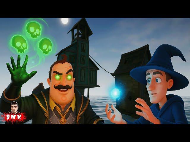 ШОУ ПРИВЕТ СОСЕД!МАГИЯ!ВЖУХ!И ТЫ ВАСИЛИЧ!ИГРА HELLO NEIGHBOR MOD KIT ПРОХОЖДЕНИЕ МОДА MAGIC ISLAND!