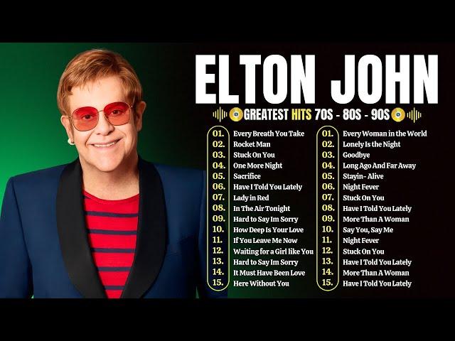 Elton John Greatest Hits (2024)  Full Album of Timeless Classics