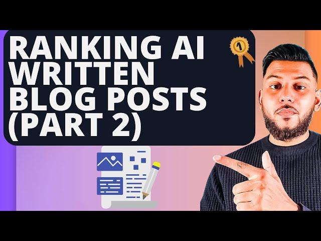 Ranking AI-Written Blog Post: On-Page SEO, Image Optimization & Interlinking (Part 2)