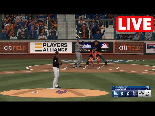 MLB LIVE Los Angeles Dodgers vs New York Mets | NLCS Game 4 - 17th October 2024 Full Game - MLB 24