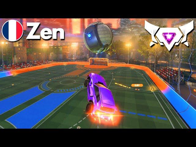 1 HOUR of ZEN Rocket League Gameplay (SSL 2v2)