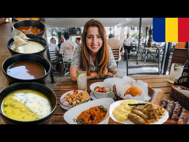 EPIC Romanian Food Tour (Market tour + Street Food in Bucharest Romania)