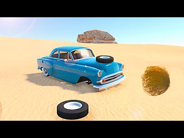 The Long Way - My New Strange Friend in Rebuilding Car Simulator - Android Gameplay