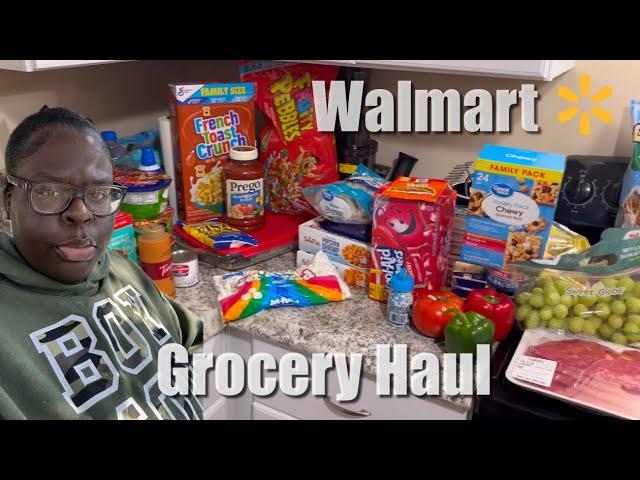 VLOGMAS DAY 2 | WALMART GROCERY HAUL | WHAT MY LIL $200 GOT ME 