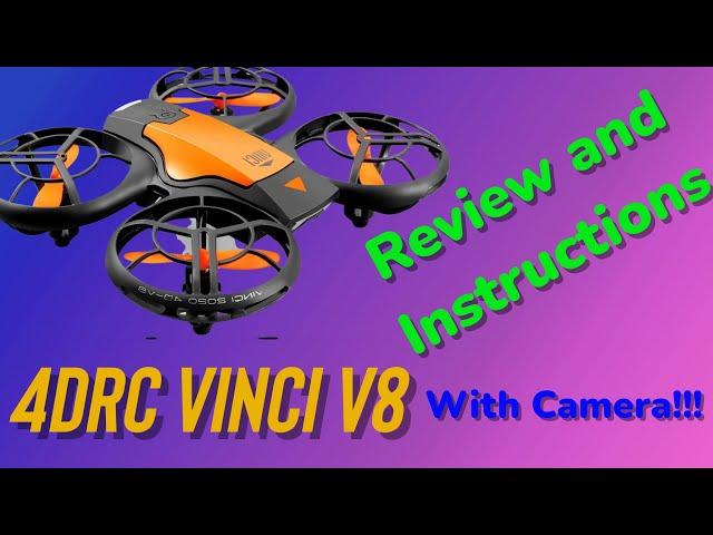 4DRC Vinci V8 Mini Beginner Drone with a Camera! How Does It Compare to Other Mini Drones? #4DRC