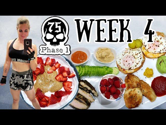 75 HARD | PHASE 1 WEEK 4| HIGH PROTEIN KETO | NICOLE BURGESS BUILD MUSCLE