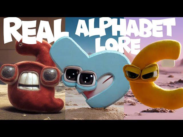 Real Life Alphabet Lore Lowercase